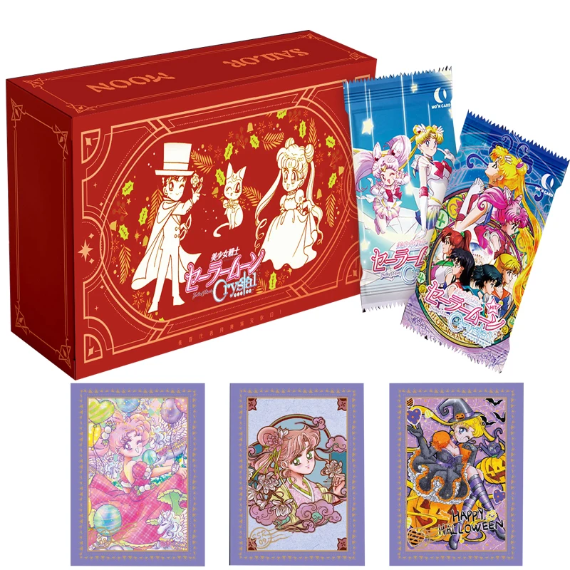 Sailor Moon Wholesale Genuine Cards for Kids Rare Limited SSR Bishōjo Warrior Classic Character Collection Flash Cards Toys Gift