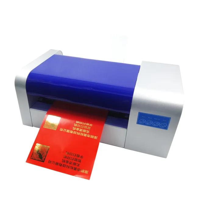 360C Automatic Gold Aluminum Foil Printer / Foil Printing Machine / Hot Stamping Foil Machine A3 Flatbed Printer 3 Mm USB 2.0 CE