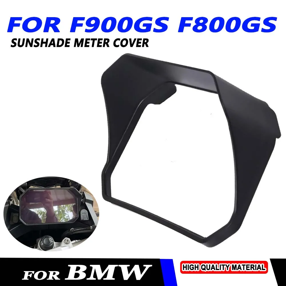 For BMW F800GS F800 GS F900GS F900 GS ADV Adventure 2024 Motorcycle Instrument Hat Sun Visor Meter Cover Guard Screen Protector 