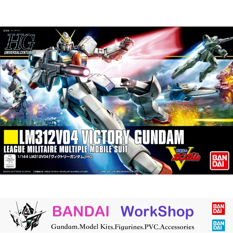 

Bandai Original 1/144 HGUC Victory GundamAction Figure Assembly Model Kit Collectible Gifts