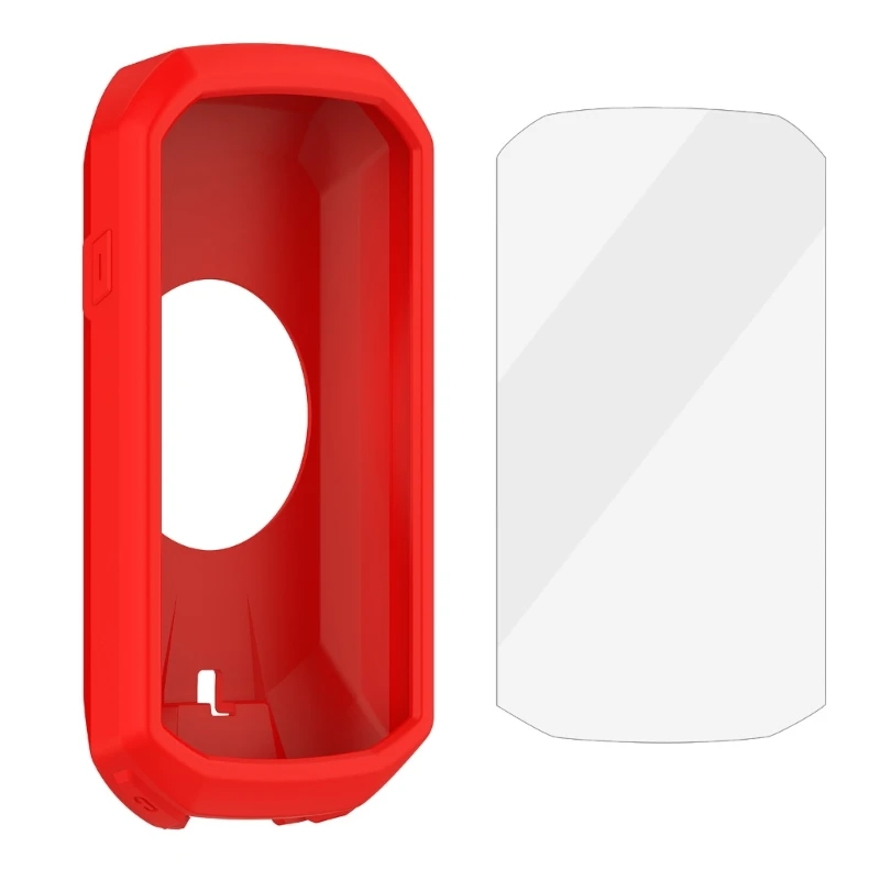 Cycling Computer Soft Silicone Sleeve Cover Bike Navigation Protective Case+Screen Guard For 1050 Code Watch Outdoor Use