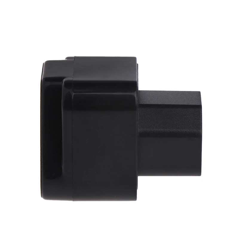 IEC 320 C14 a adaptador corriente universal, conector clavija alimentación negro