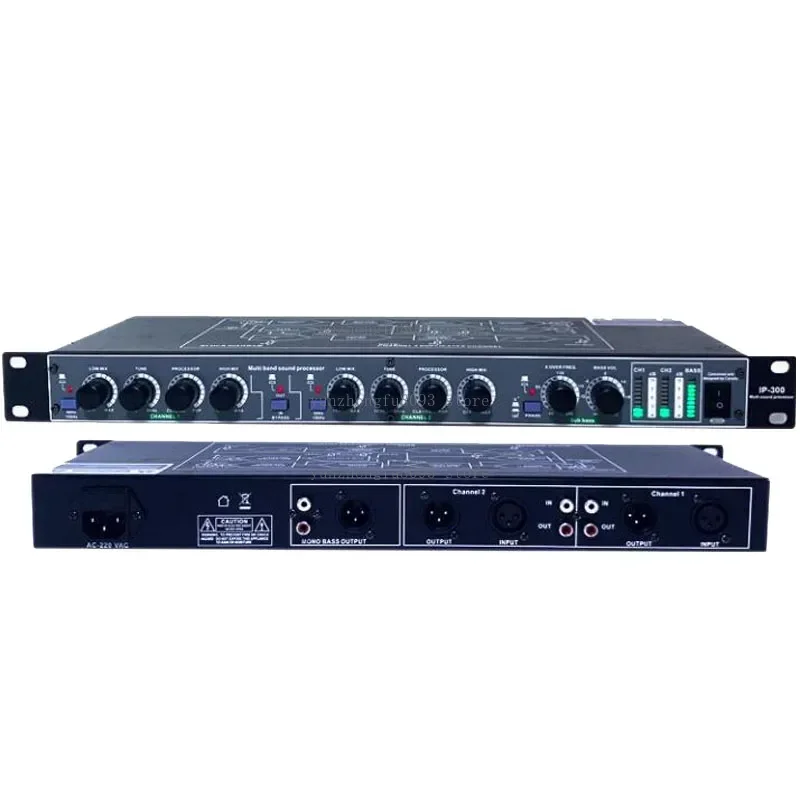 IP300 Multifunctional Ultra High & Ultra Low Bass Enhancer, Audio Stimulator, Equalizer with Tone Adjustment for Audio System