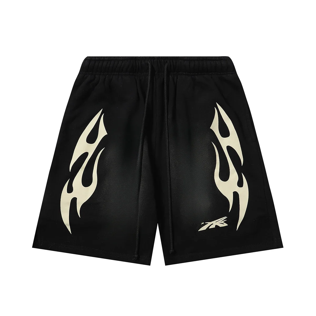 Ins Same Hell Star-pantalones cortos de lavado sueltos para hombre y mujer, marca de moda europea y americana, Retro, Hip-hop, informales, deportivos