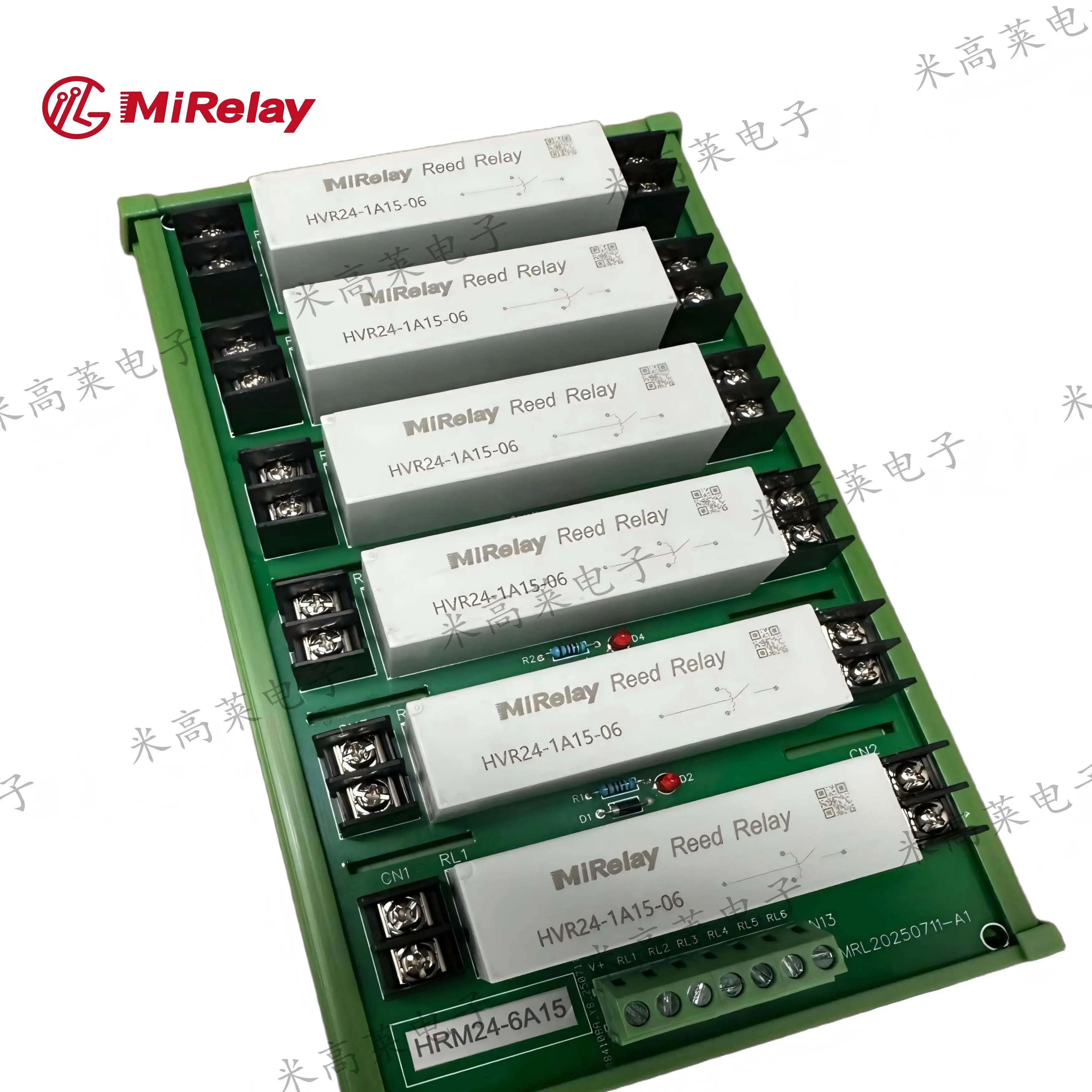 

High Voltage Switching Card Coil 24V HRM24-6A15, 15KV 6-channel Module