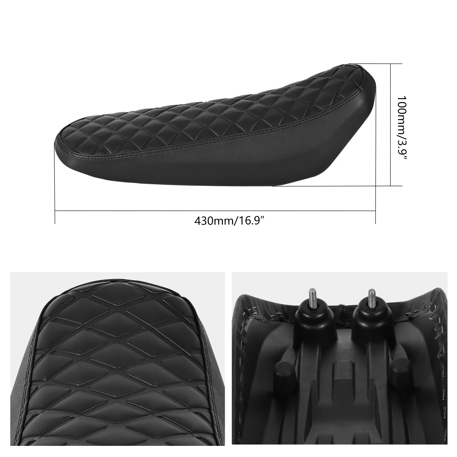 NICECNC For Surron Light Bee X Seat Cushion For Sur-Ron Light Bee S L1E Surron Seat Soft PU Leather Waterproof Shock Absorption