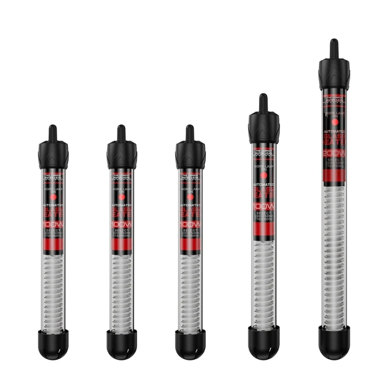 Обогреватели для аквариумов, безопасный нагреватель для аквариумов, 25 Вт/50 Вт/100 Вт/200 Вт/300 Вт, быстрый нагрев с Прямая