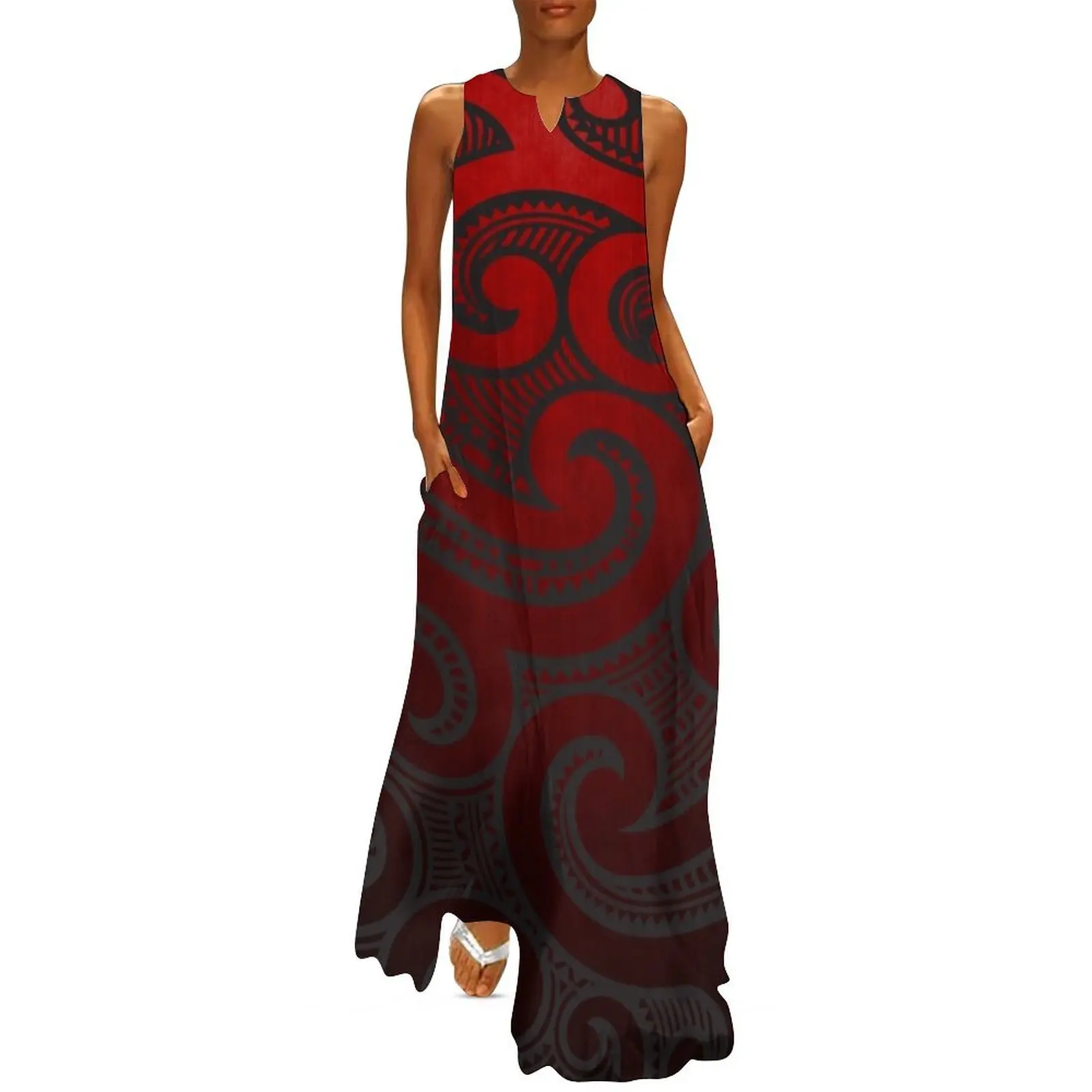 

Mahuika - Goddess of Fire Long Dress Dress woman birthday dresses for women Dress