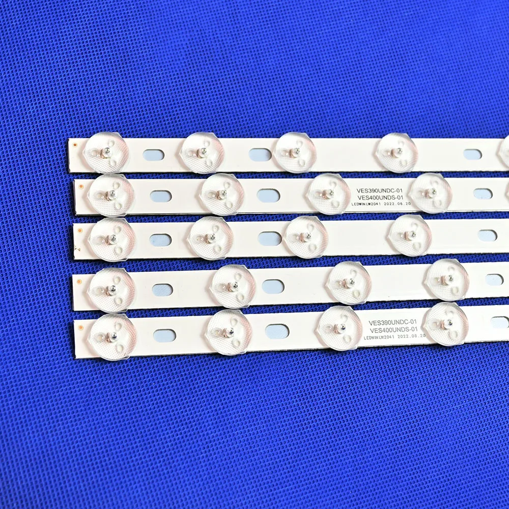 100% New 5pcs LED strips for TD-SYSTEMS 40 TV K40DLV2F VESTEL 39 TV 39PF3025D VES390UNDC 01 40 BMS DLED 0.36A U5R7 YE PAR