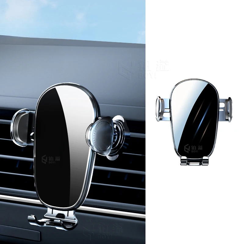 حامل هاتف سيارة لبنز GLE W166 2015-2019 دعم المحمول خاص كتيفة ثابتة قاعدة شحن لاسلكي حامل الملحقات #4