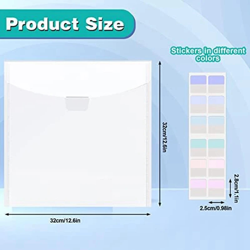 ออแกไนเซอร์จัดเก็บกระดาษสมุดติดรูป50ชิ้นพร้อมแท็บดัชนีเหนียว120ชิ้นสำหรับใส่สมุดภาพกระดาษชุดคิทกระดาษไวนิล