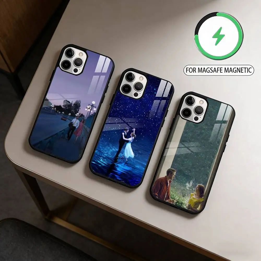 

F-Film La La Land Phone Case For iPhone17,16,15,14,13,12,11 Plus,Pro Max Magnetic For Magsafe Wireless Charging