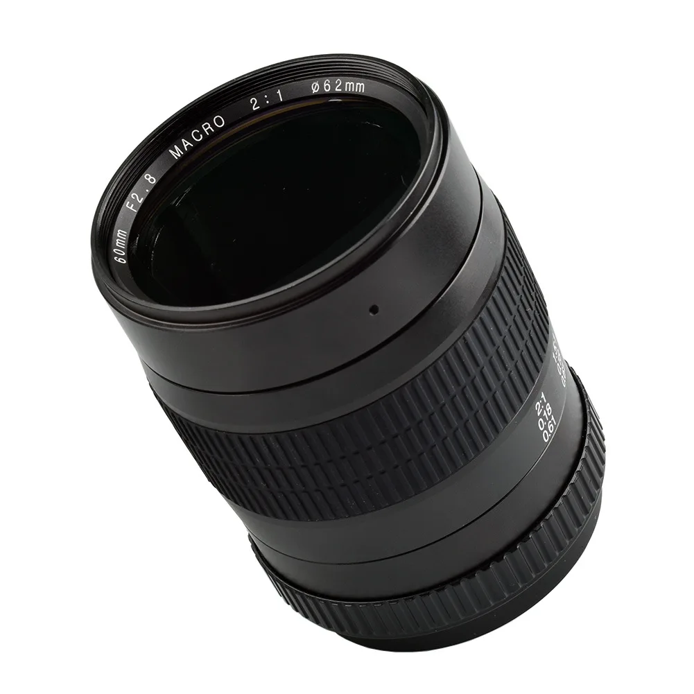 60Mm F2.8 2:1 Super Macro Manual Fixed Focus Lens for Nikon DSLR Macro Lenses