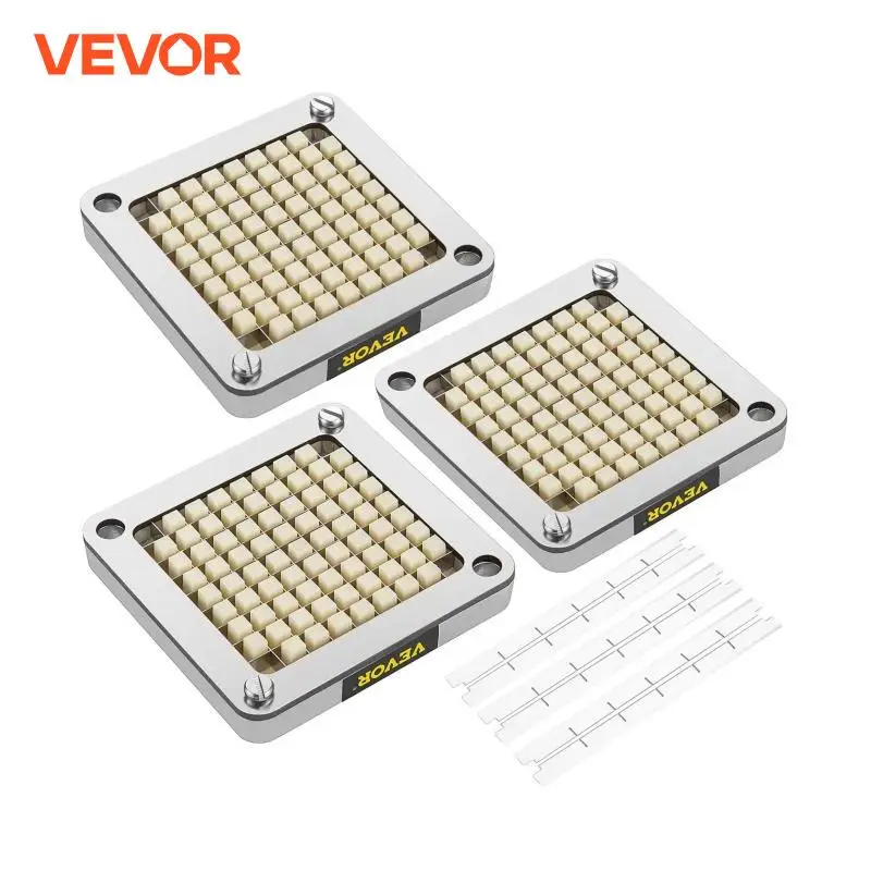 Vevor 3/8,1/4,1/2inch Pommes Frites Cutter mit Ersatz-Chopper-Klinge zum Schneiden von Kartoffeln Karotten Zwiebeln Gurken Pilze