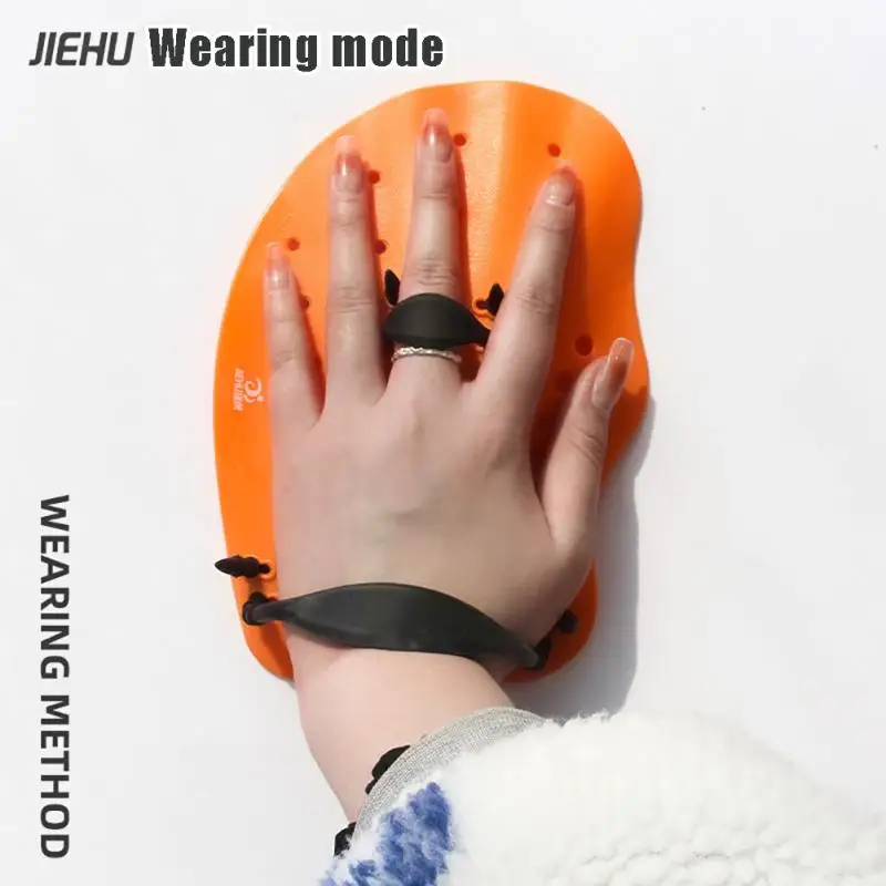 Smooth Swimming Hand Paddles Environmental Protection Swimming Tools Swimming Gloves Swimming Training Fins Comfortable Safe