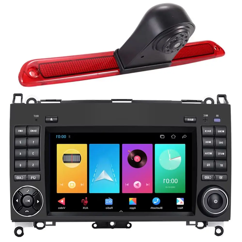 Android car radio Carpaly GPS Navigation+reverse camera for VW Crafter/Mercedes-Benz Sprinter 3,5-T Bus B906 309 310 311 313 319