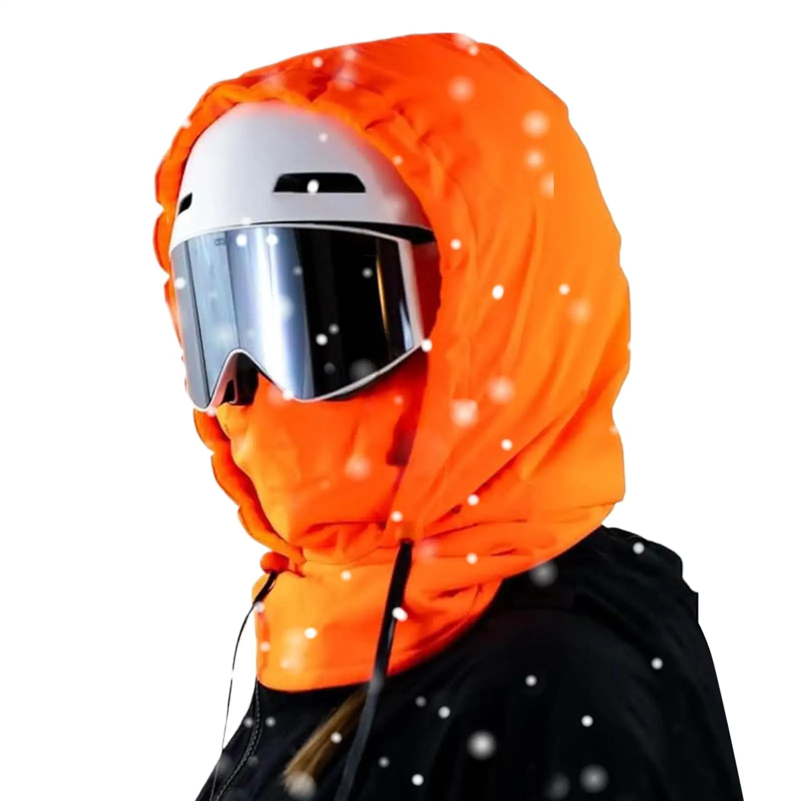 غطاء محرك السيارة مقاوم للماء تنفس الصوف يندبروف الدافئة أغطية الرأس دراجة نارية واقي الوجه لركوب الدراجات الغبار العمل في الهواء الطلق المشي لمسافات طويلة التزلج الثلوج