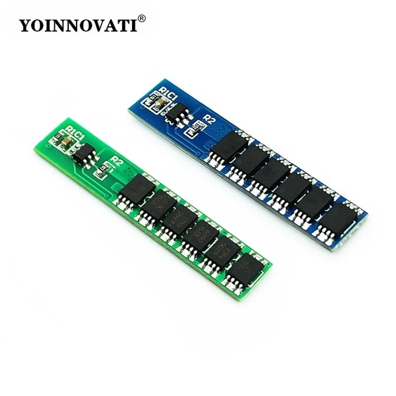 1/5/10pcs 15A 1S 3.2V/3.7V Li-ion BMS Protection Board 6MOS for 18650 Battery Overcharge/Over-Discharge/Short Circuit Protection
