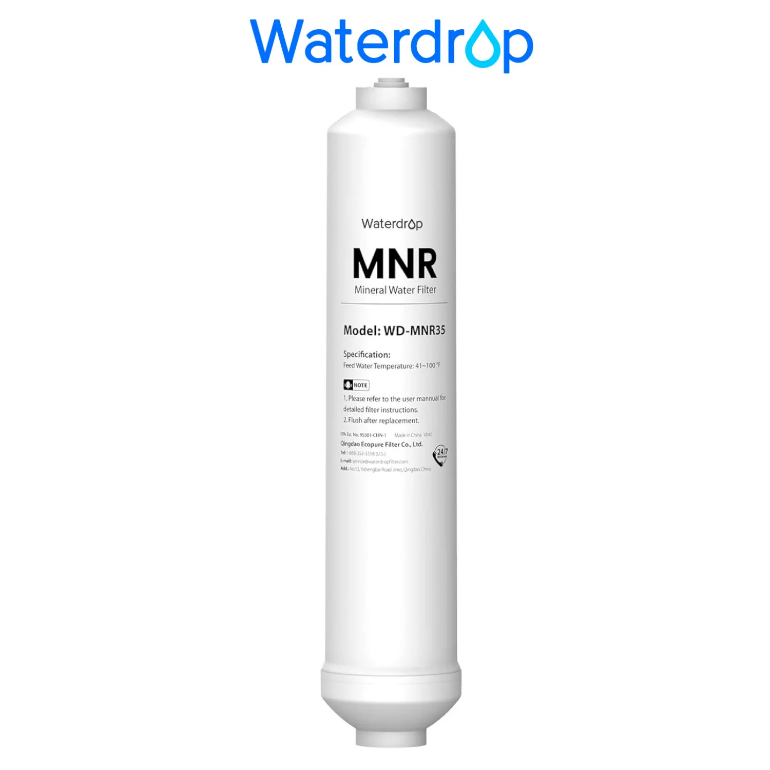 Waterdrop MNR35 Remineralization Filter, 1/4