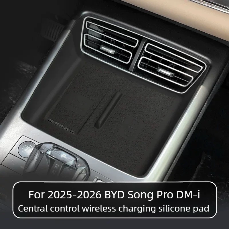 base-de-carregamento-sem-fio-de-silicone-pecas-praticas-para-decoracao-do-console-central-para-byd-song-pro-dm-i-2025-2026