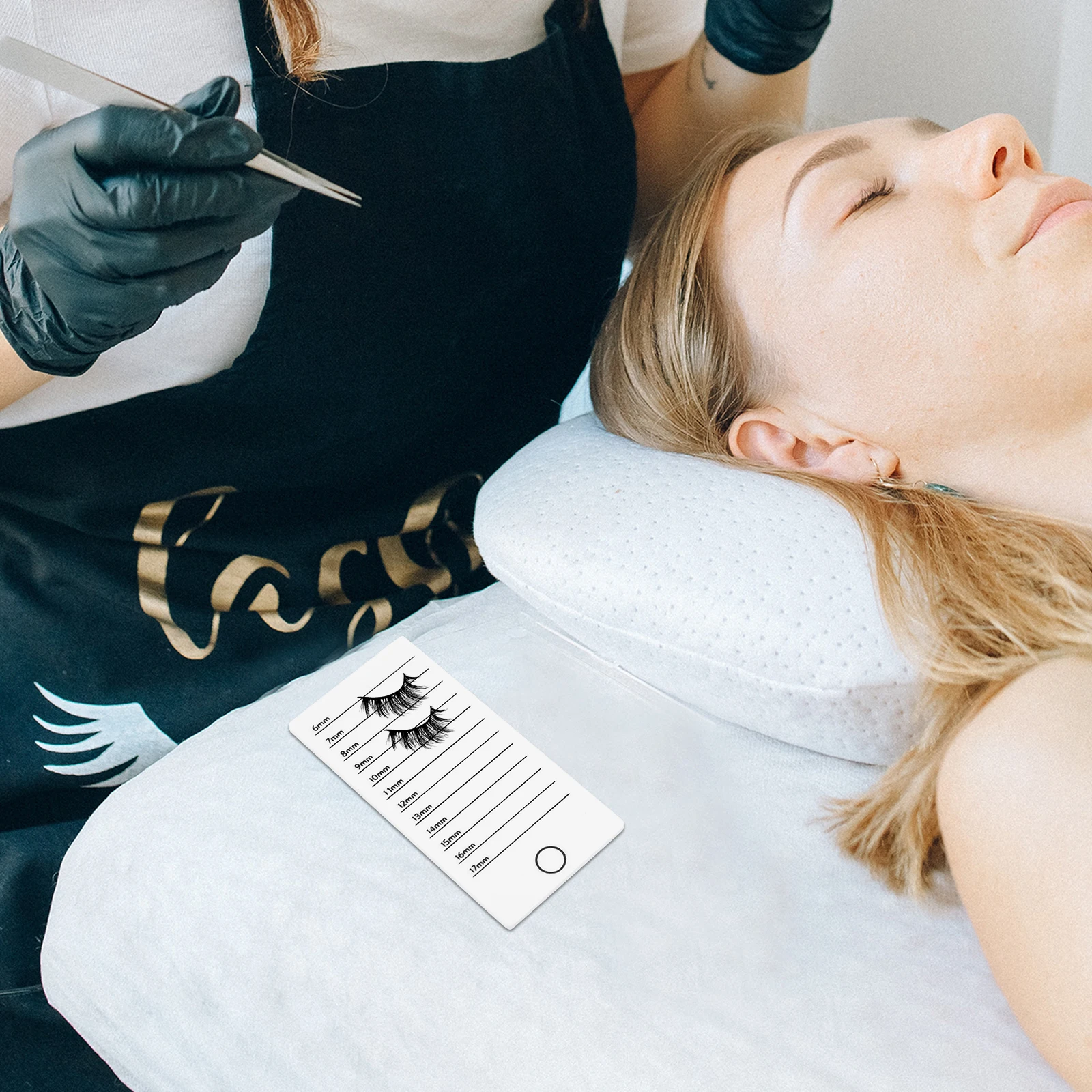 Placa de exibição de cílios armazenamento ganizer acrílico salão de beleza bandeja ferramenta extensão cílios postiços enxertia uso pessoal profissional