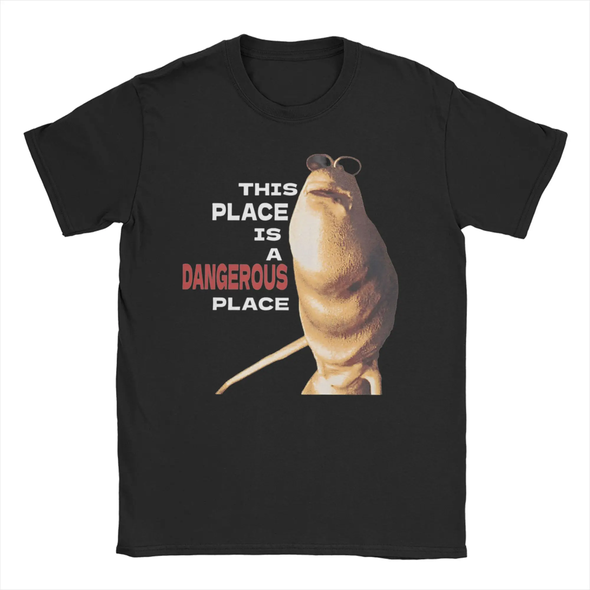 Perigoso para homens mulheres t camisa marcus o worm meme camisetas exclusivas manga curta gola redonda camisetas de algodão verão topos