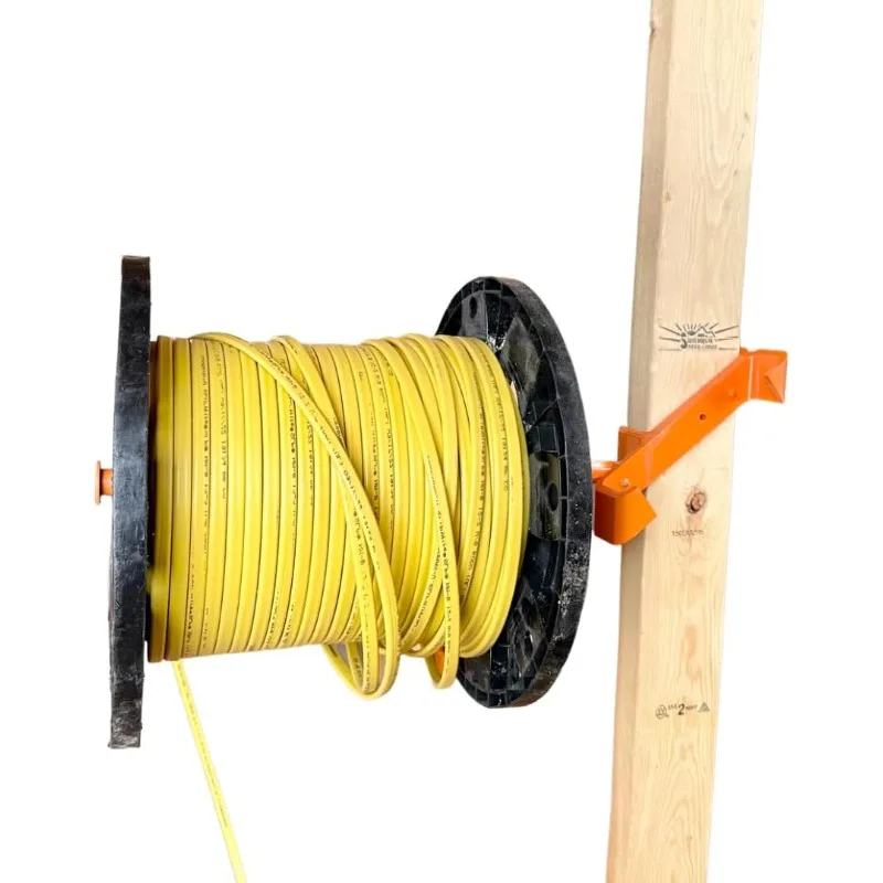 

Stud Mounted Wire/Cable Dispenser, Heavy Duty 300lb Rated, Made in USA-Studstix