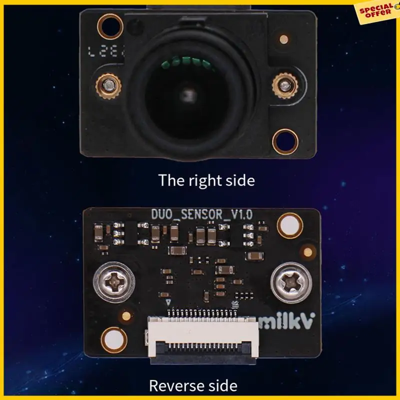 A25P RISC-V Milk-V Duo Development Board + 2MP CAM GC2083 Dual Core CV1800B Ondersteuning Linux voor IoT-liefhebbers DIY-gamers Duurzaam