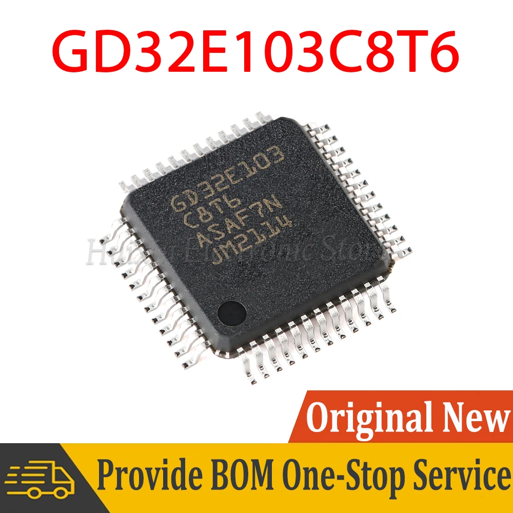 

GD32E103C8T6 32E103C8T6 LQFP-48 LQFP48 32 Bit Microcontroller SMD New and Original IC Chipset