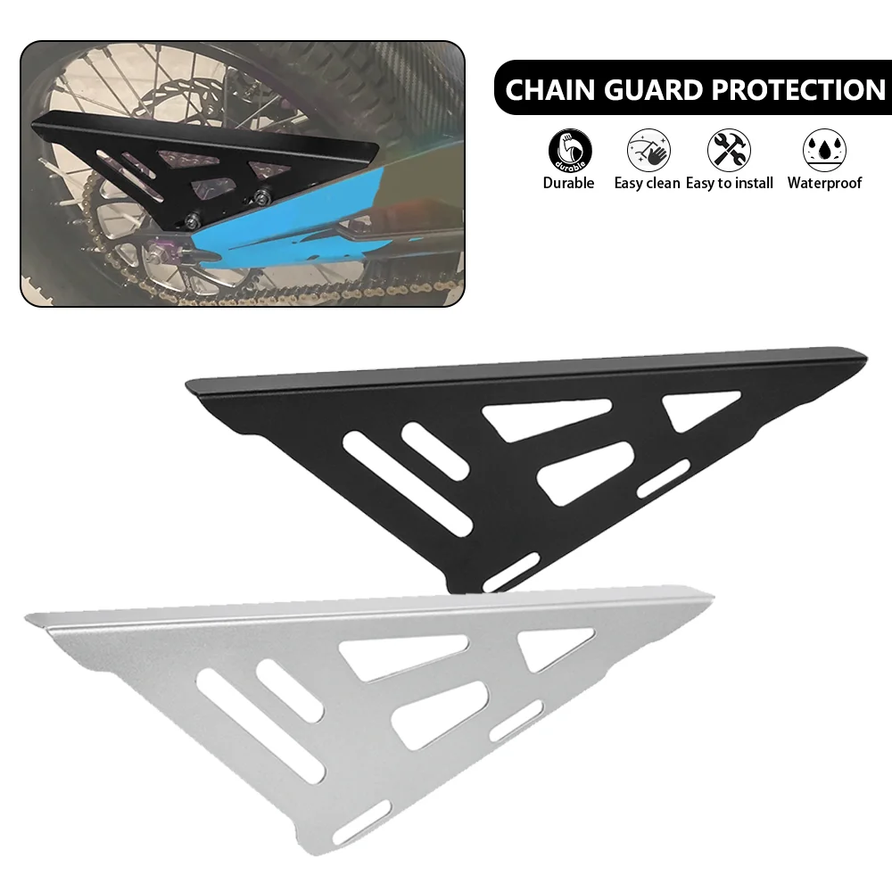 

2023 2024 Motorcycle Accessories aluminium Chain Guard Cover Protection For Surron light bee X S L1E For Segway X160 X260 Parts
