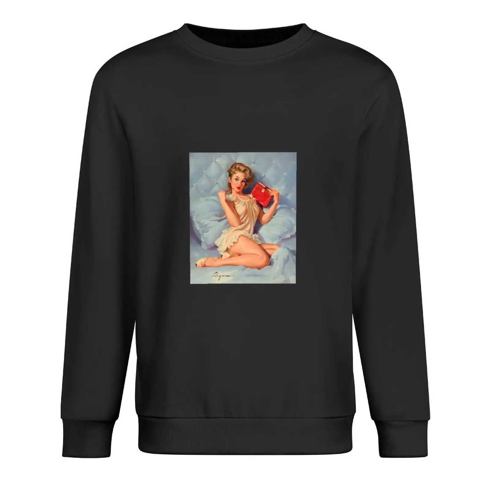 

Pin Up Girl - Gil Elvgren Pullover tracksuits tracksuit men men's clothing men's sweat-shirt set men's sweatshirts