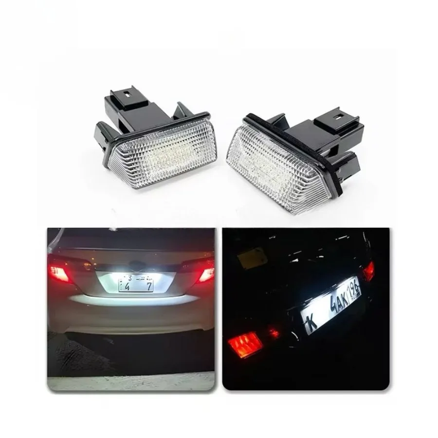 Rear License Plate Light Lamp For TOYOTA VERSO 2009-2012 E`Z YARIS LEVIN CAMRY COROLLA 2007-2014 AURIS AVENSIS 2008-2013