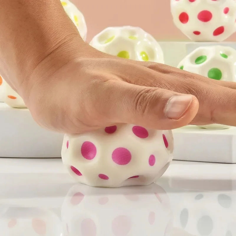 슈퍼 하이 문 바운시 볼, 운동선수의 손과 눈의 협응력 향상을 위한 벽면 공, 실내외 재미있는 스포츠