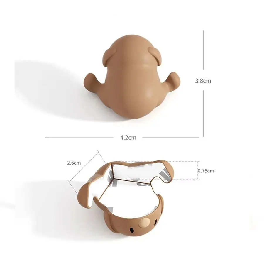 Protector de esquina de la Mesa para cachorros de seguridad para bebés, cubierta protectora de borde de silicona suave y segura, adecuada para muebles de seguridad para niños, 4 Uds.