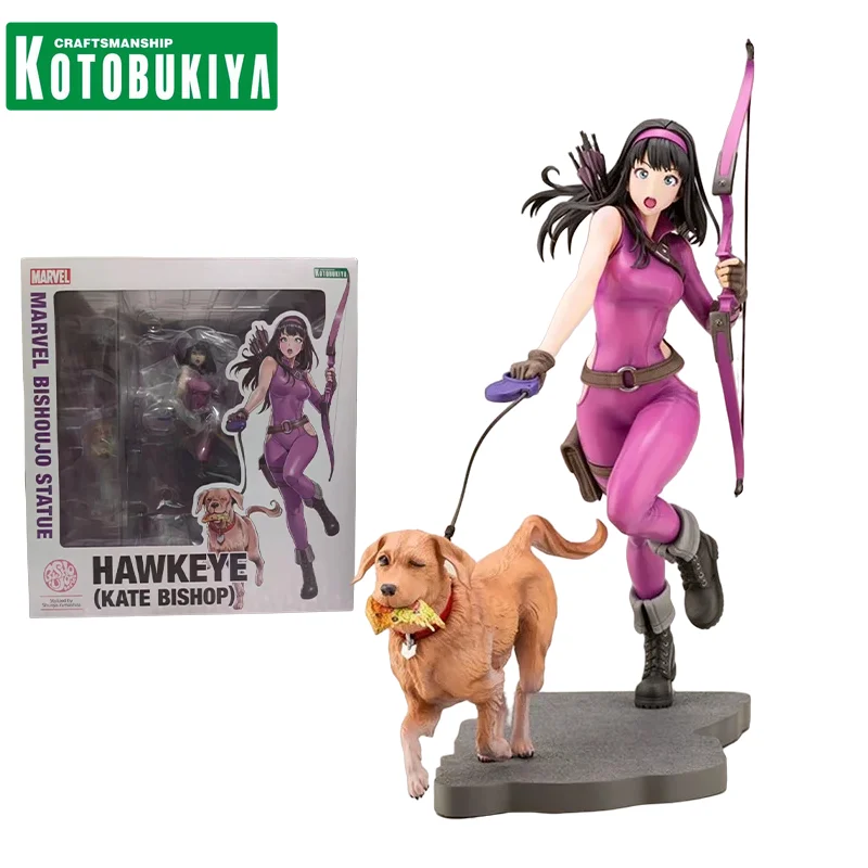 

KOTOBUKIYA Original Anime Figure Statue of A Beautiful Girl Bishoujo Kate Bishop Hawkeye Action Figure Toys for Kids Gift Model