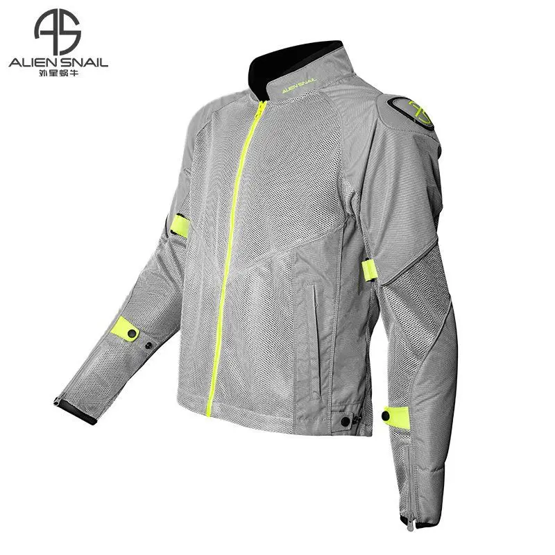 

Summer Motorcycle Jackets Men Breathable Motocross Mesh Cycling Jersey Motorbike Riding Protective Clothes