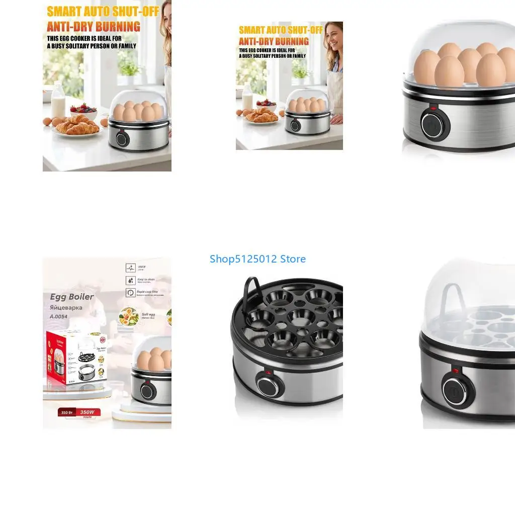 G8TC Electric Steamer Eggs Poacher Breakfast Maker for Home Use Enduring