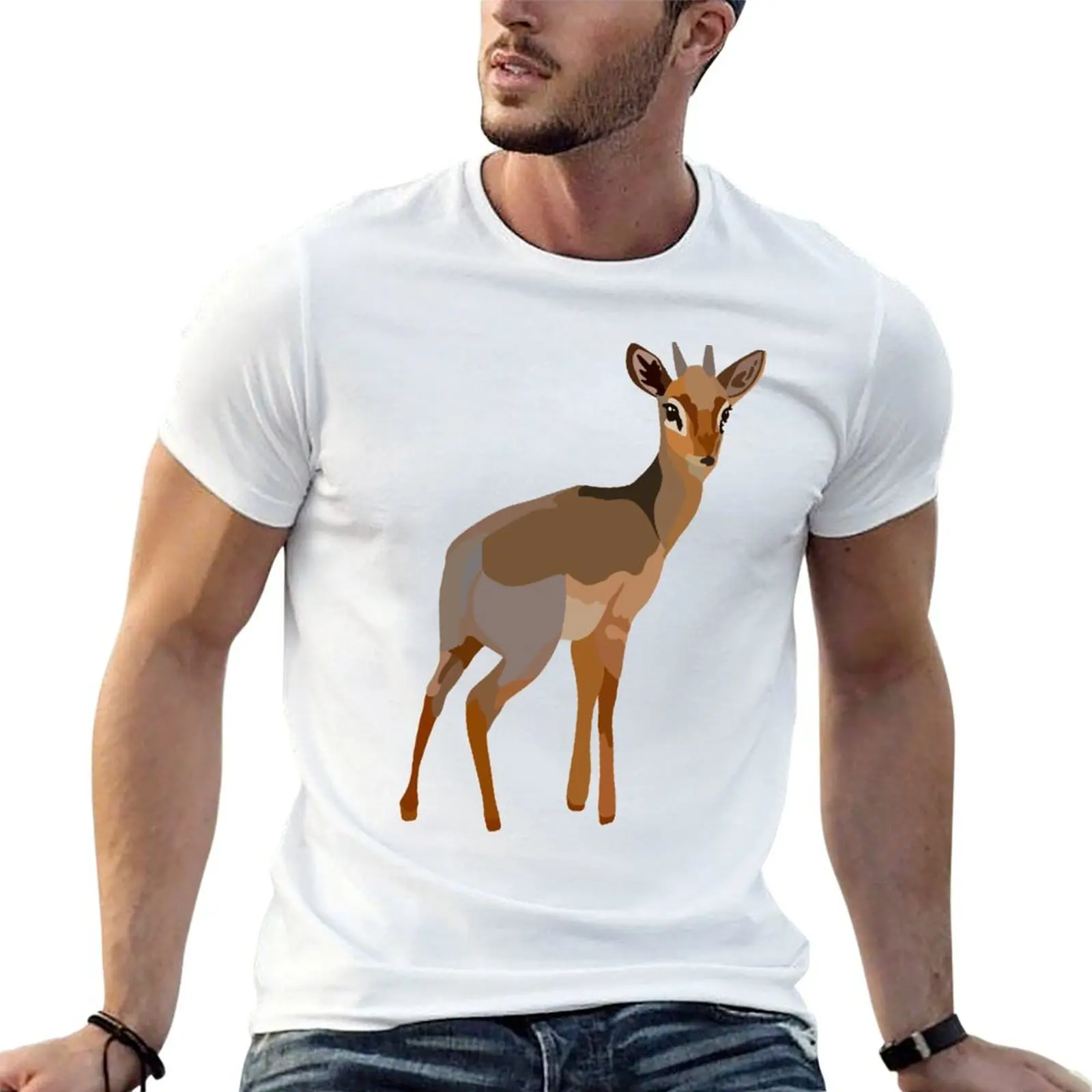

D is for Dik dik T-Shirt t shirt custom print cotton t shirt pack T-Shirt