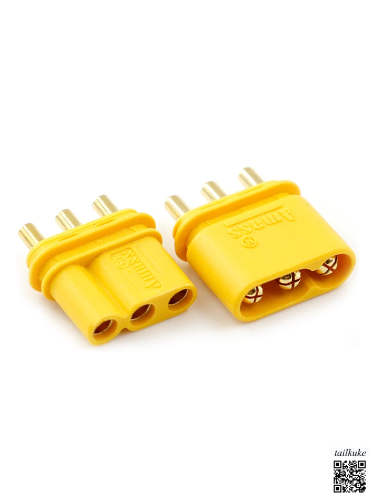 MR30PB-M/F Plug Upright Buddha Flame PCB Motor Aviation Model 3-Pin Lithium Battery Plug