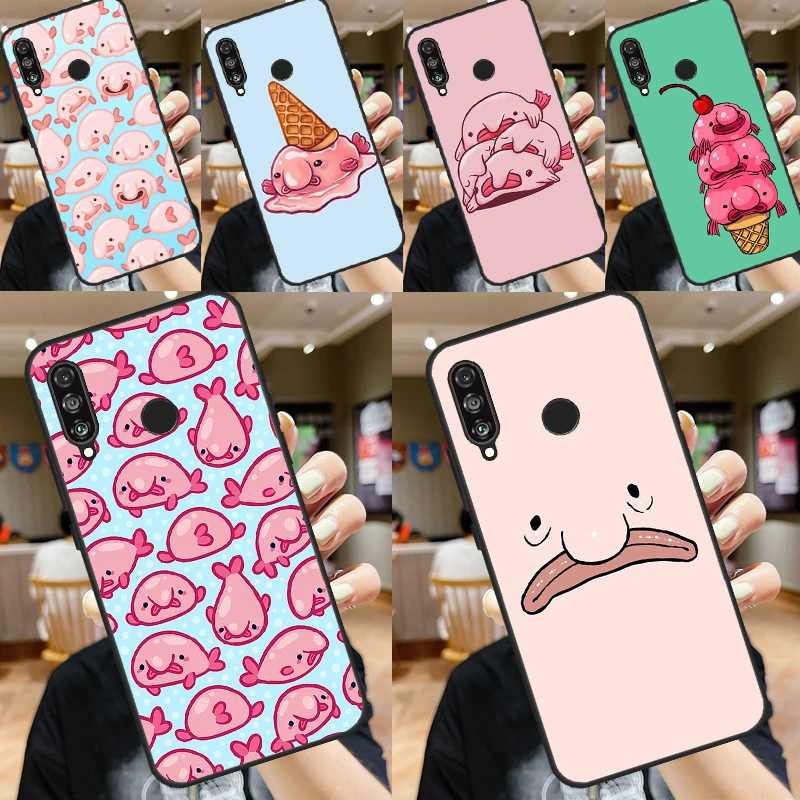 Blobfish Cover For Huawei Nova 5T 9 10 SE 11i 8i 7i 3i Y61 Y91 Y60 Y70 Y90 P20 P40 Lite P30 Pro Case