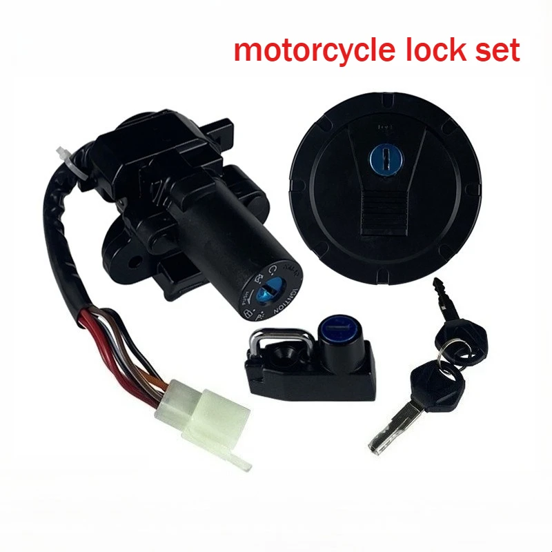 

Полный комплект замков мотоцикла для Kawasaki KLX250- KAWASAKI, замок крышки топливного бака и переключатель зажигания, полный комплект