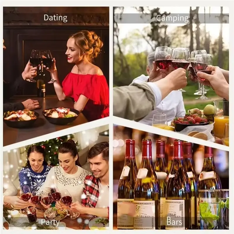 A01V-Essential Bar Tool- Electric Wine Opener Pro, USB Fast Charging, 3 Seconds Automatic Corkscrew, LED Power Display For Kitch