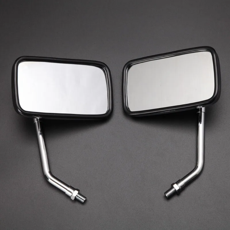 Motorcycle Modified Square Rearview Handlebar Mirror for Honda Shadow VT VT1100 VT750 VT600 VF750 Magna 750 ATV Scooter Parts