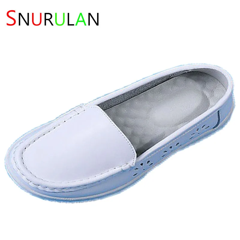 Women's shoes summer casual mother shoes middle-aged and elderly peas single shoes shallow mouth flat nurse shoes