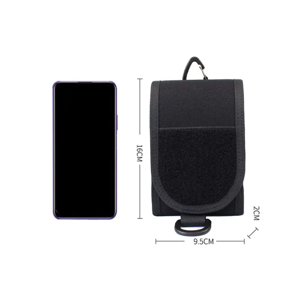 MOLLE Tactical Mobile Phone Smartphone Cell Belt Pouch Bag Case Holster