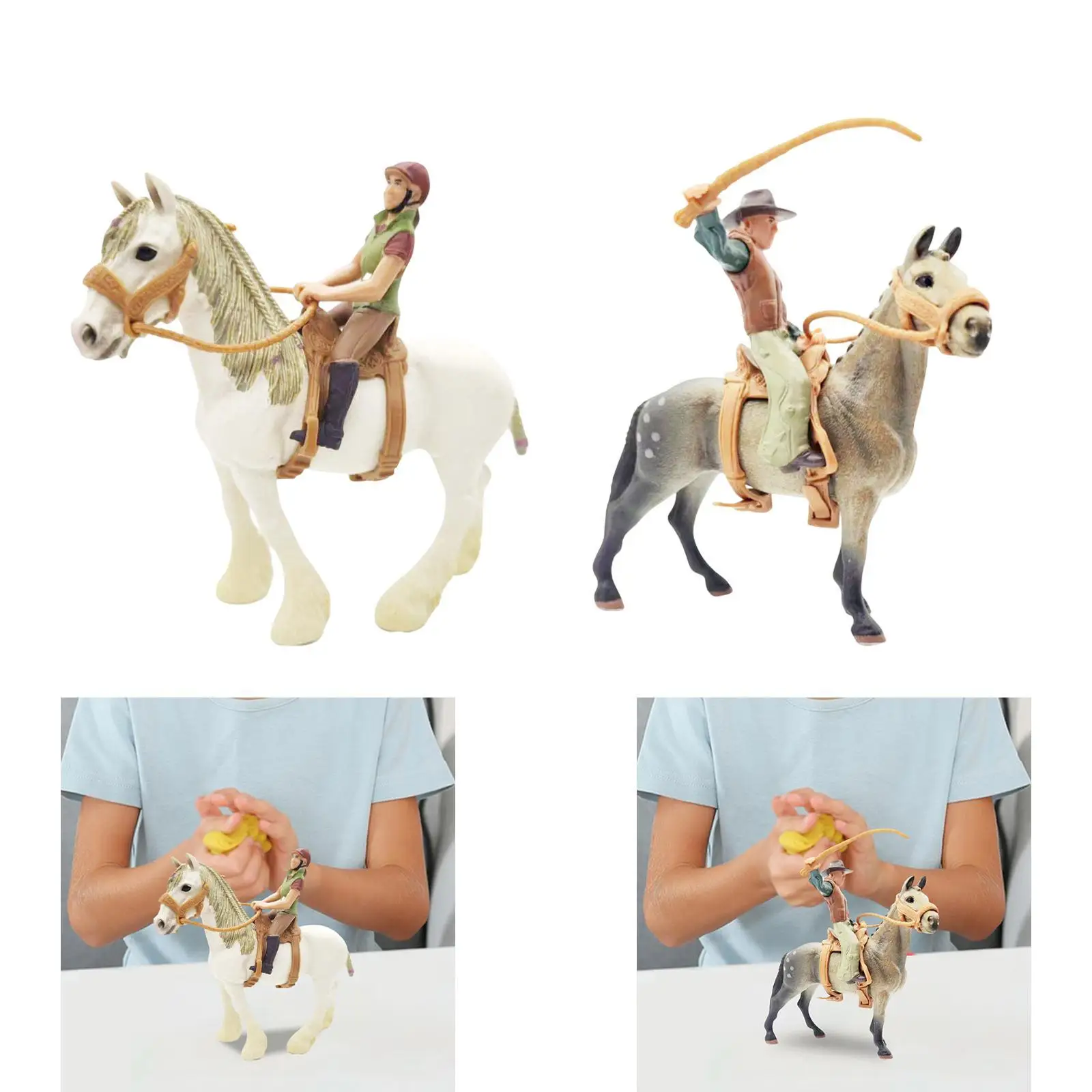 Modelo de cavalo figura de ação de cavalo com sela pvc decorativo coleção ornamento playset estátua de vida selvagem para idades de 3 a 8 anos de idade