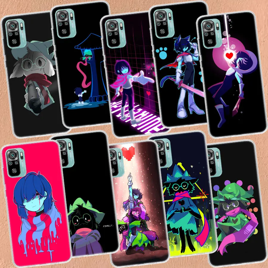 Deltarune Ralsei By Lileaves Black Phone Case For Xiaomi Poco X3 F6 X4 F4 GT M3 M4 M5 M5S X5 X6 Pro 5G F5 F3 F2 F1 Mi Note 10 L