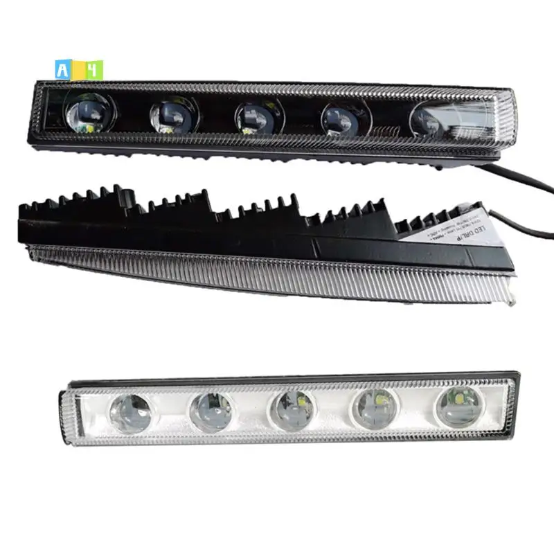 

A04E-1Pair Front Bumper DRL LED Daytime Running Light For Mercedes-Benz W463 G500 G550 G65 G63 AMG 2004-2018 Indicator Lamp