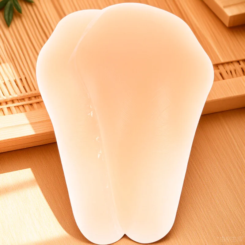 1 paire de genouillères en Silicone, coussin épais, Support pour patinage sur glace, Snowboard, Protection sportive, coussinets adhésifs respirants, soins des articulations