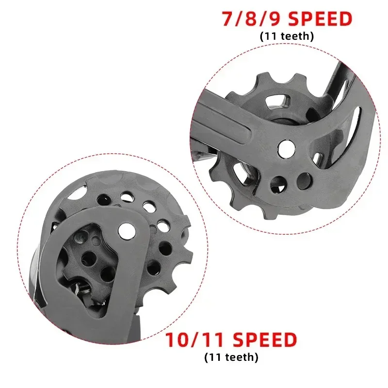 Micronew MTB rear derailleur for bicycle bicycle speed switch 7/8/9/10/11 speed road bike shifter accessories for mountain bike